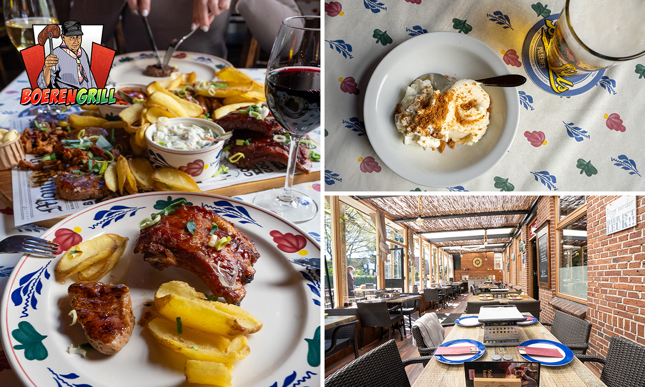 Onbeperkt grillen + dessert (2,5 uur) bij Boerengrill Boszicht Hooghalen