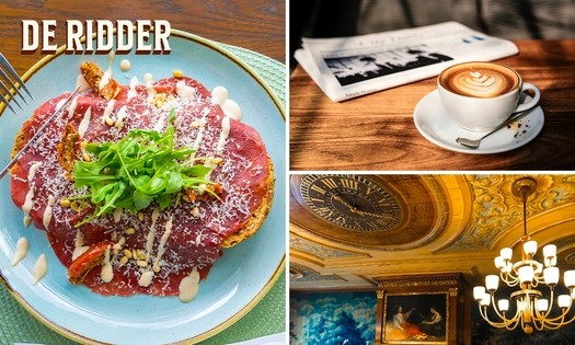 Lunchgerecht + drankje naar keuze bij Borrelcafé De Ridder