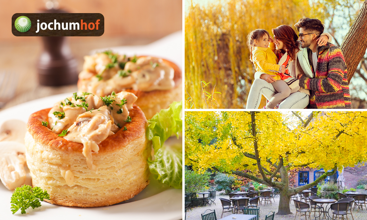 2-gangen keuzelunch bij Botanische tuin Jochumhof