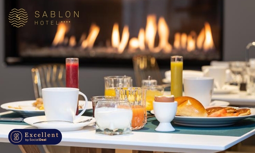Luxe ontbijtbuffet bij Boutique Hotel Sablon