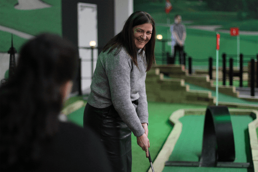 Minigolf hos Bowl'n'Fun & Maximum