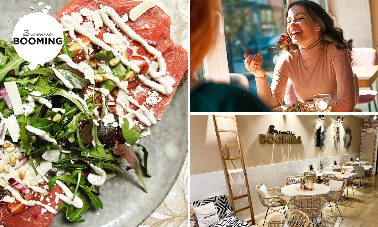 2-gangen keuzelunch bij Brasserie Booming