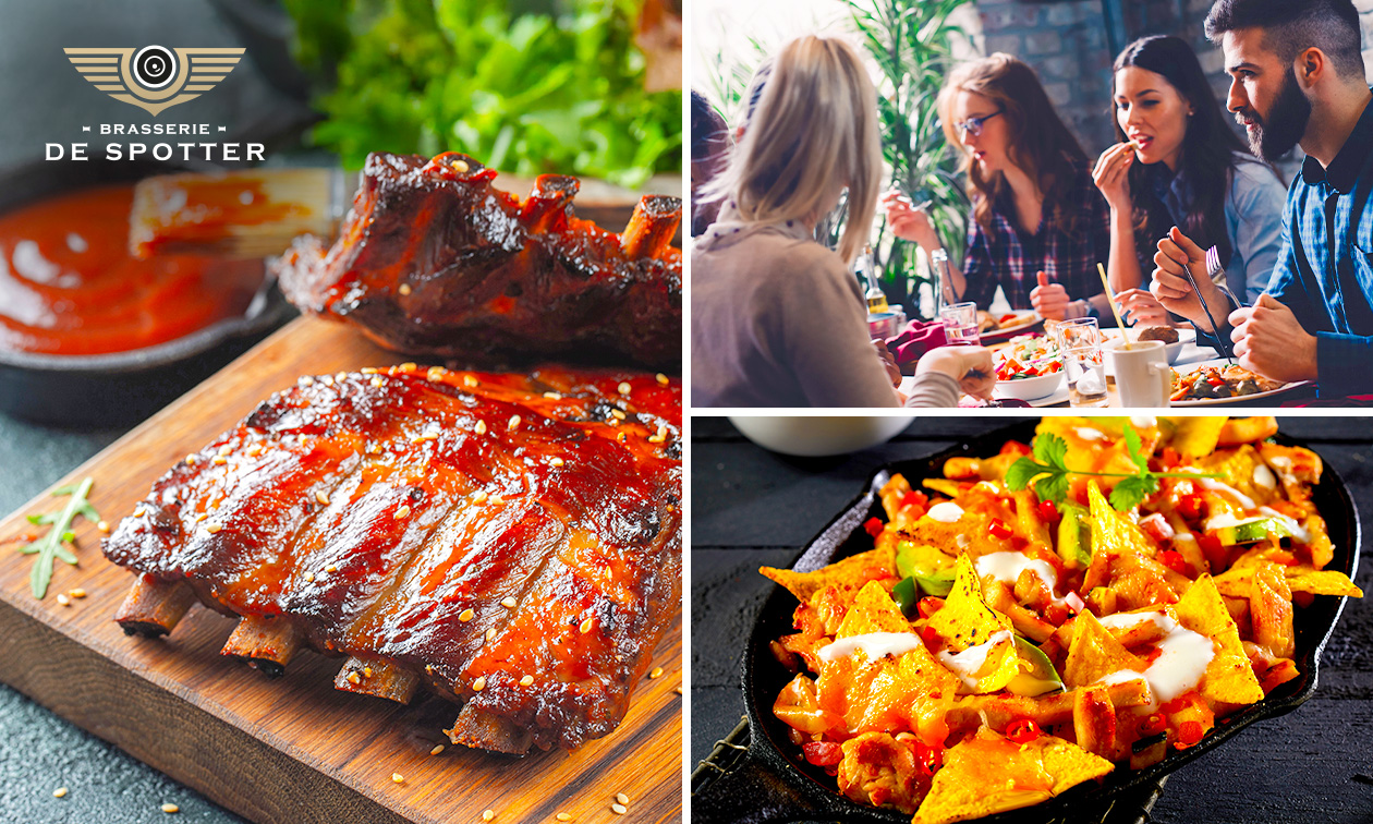 3-gangendiner à la carte bij Brasserie de Spotter