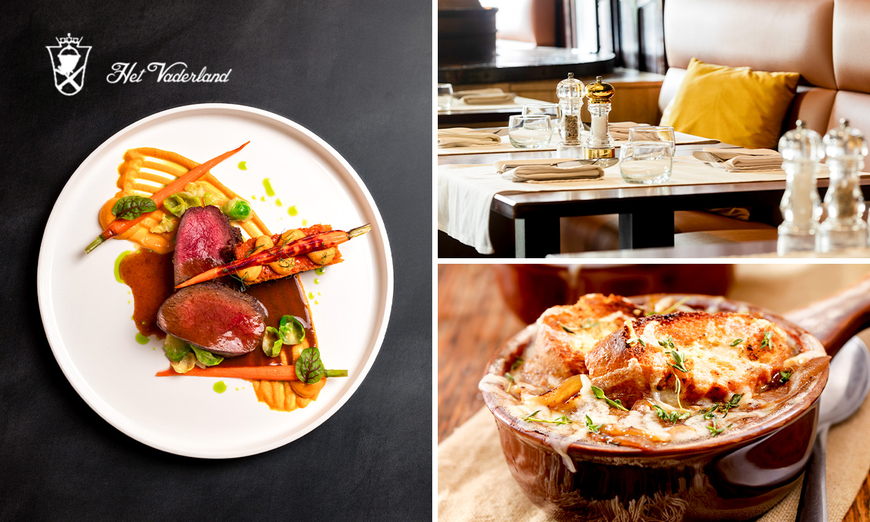 3-gangen wildlunch of -diner bij Het Vaderland