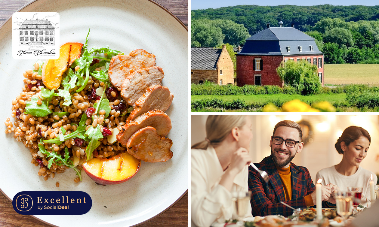 3- oder 4-Gänge-Menü zum Abend oder Mittag bei Brasserie Nieuw Ehrenstein