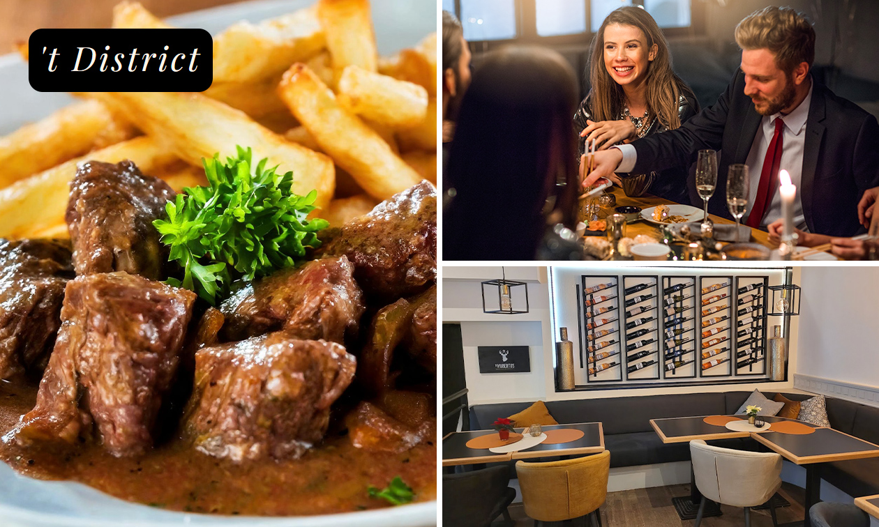 Hoofdgerecht naar keuze + aperitief Hoofdgerecht naar keuze + aperitief