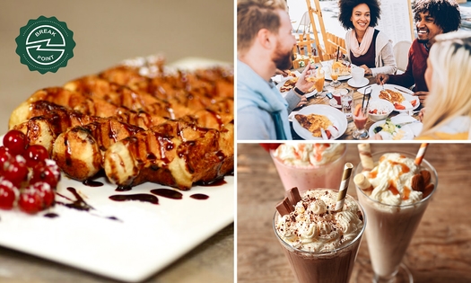 Gaufre ou crêpe au choix + milkshake au cœur de Bruxelles