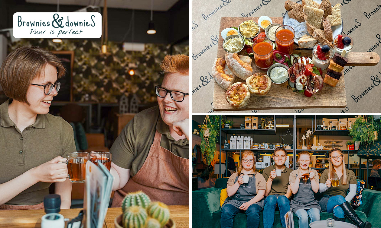 Katwijkse lunchplank bij Brownies&downieS Katwijk