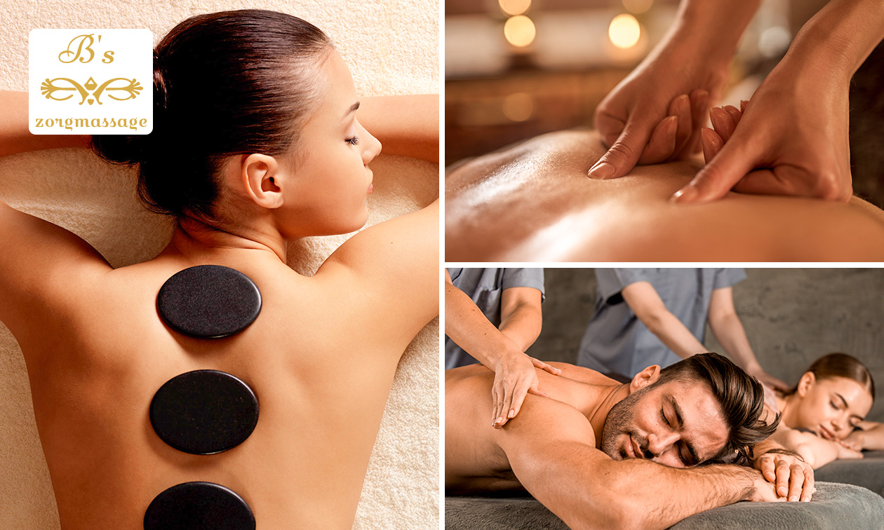 Hotstonemassage + evt. zorgmassage (60 of 90 min)