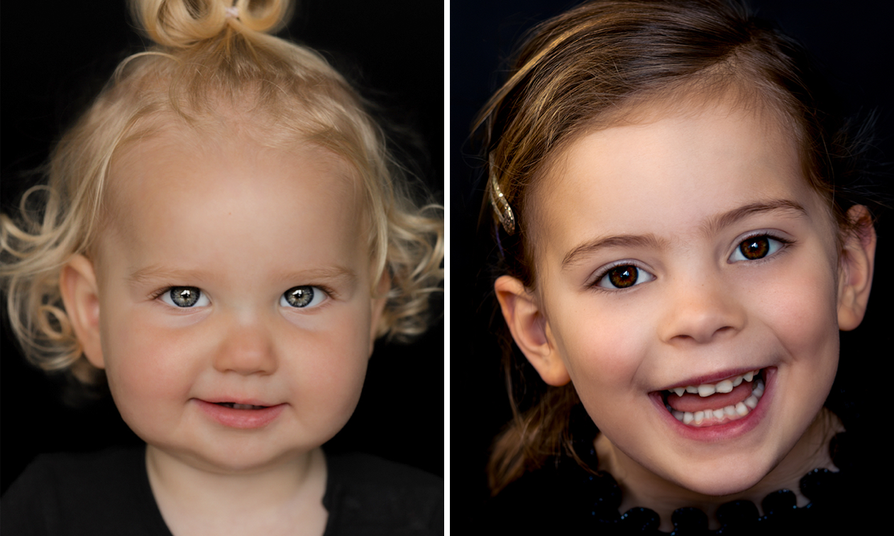 Kinderportretshoot (30 min) + 1 of 2 digitale portretten