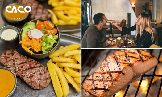Dîner en 3 services au choix chez Caco Food