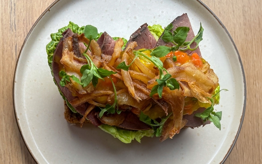 Luksussmørrebrød og øl