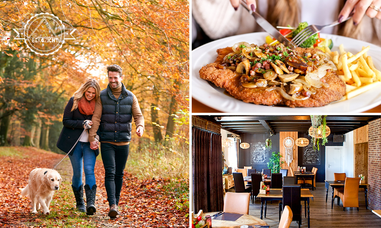 Compleet wandelarrangement incl. koffie/ranja + appelflap + lunchgerecht