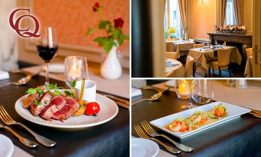 3-gangenlunch of -diner à la carte bij Carlos Quinto in hartje Gent