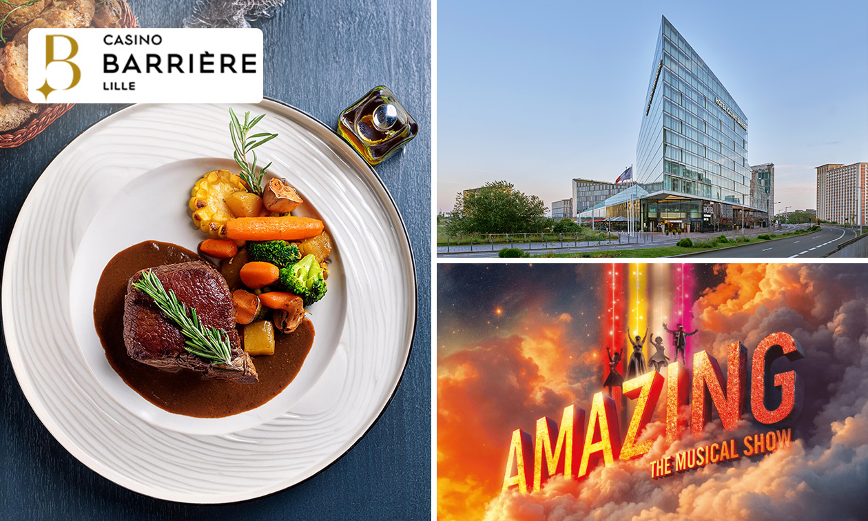 Amazing cocktail- of dinershow in Lille