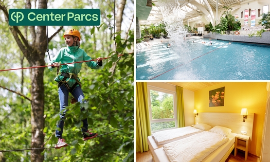 3, 4 oder 7 Übernachtungen (4 bis 6 Pers.) in Center Parcs
