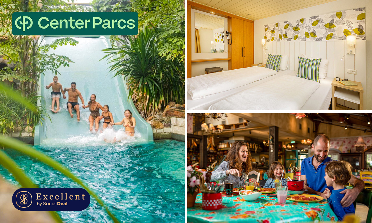 2, 3 oder 4 Übernachtungen in einem Cottage für 4 bis 8 Personen bei Center Parcs De Eemhof