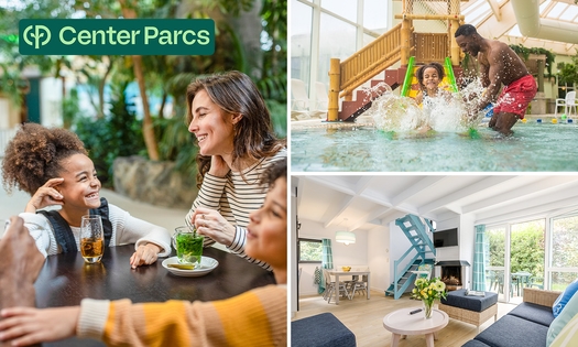 2, 3 of 4 overnachtingen voor 4 of 5 personen in Center Parcs
