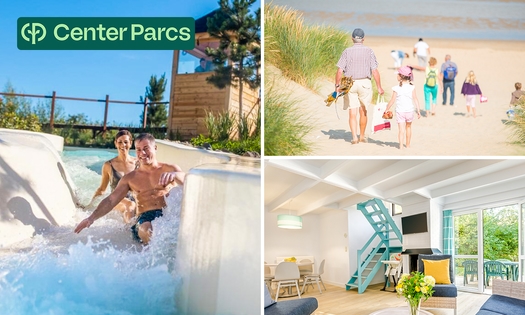 2, 3 oder 4 Übernachtungen für 5 bis 6 im Center Parcs