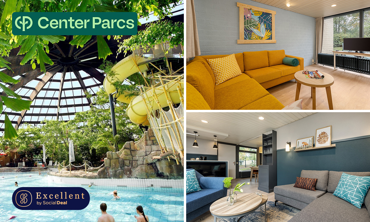 3, 4 ou 7 nuits pour 4 au Center Parcs 3, 4 ou 7 nuits pour 4 au Center Parcs