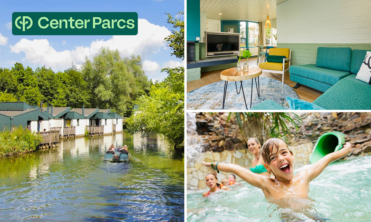 Aqua Mundo Center Parcs België, Entree Aqua Mundo bespaar 45 in Noord