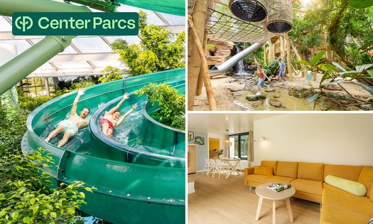 3, 4 of 7 overnachtingen (4 tot 6 pers.) bij Center Parcs Het Heijderbos