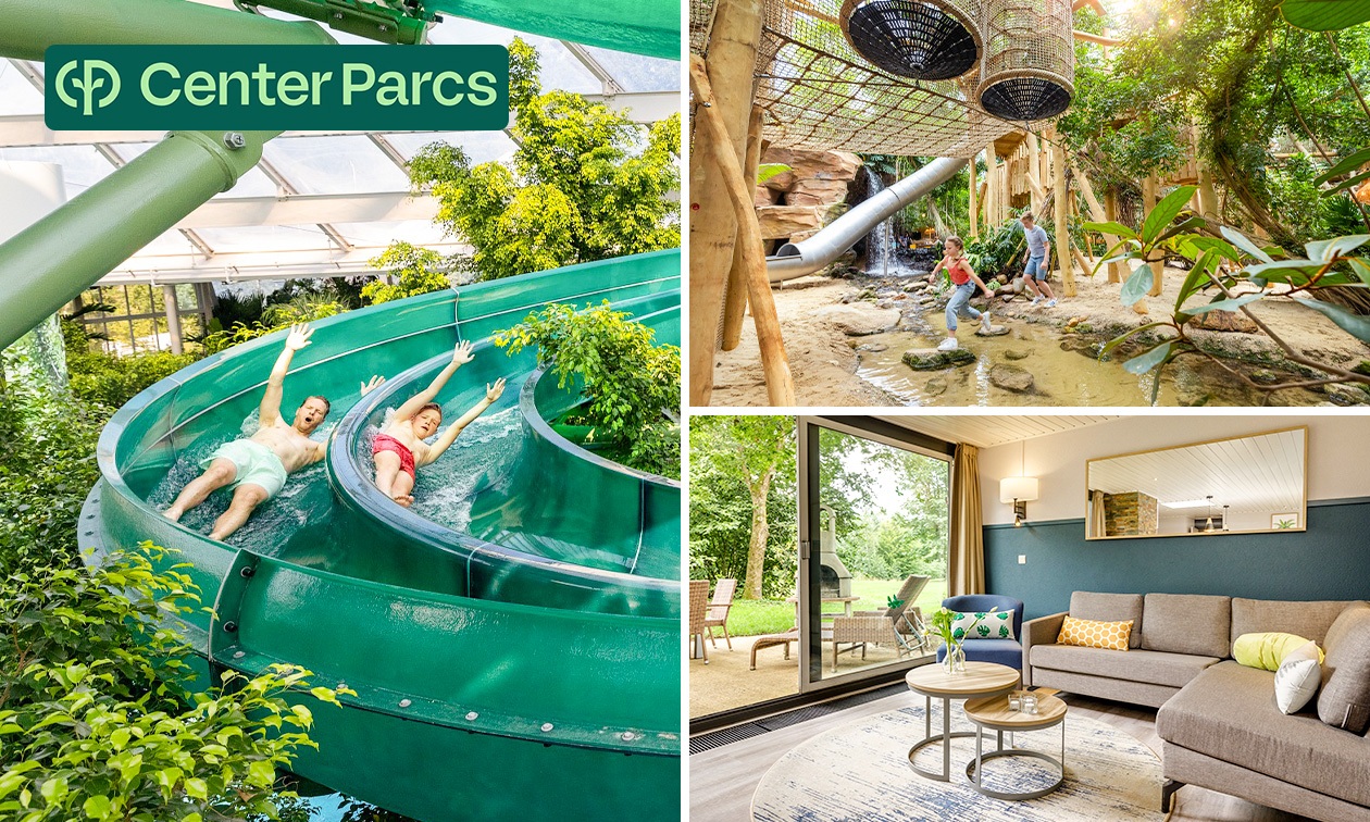 2, 3 oder 4 Übernachtungen für 4 im Center Parcs Het Heijderbos