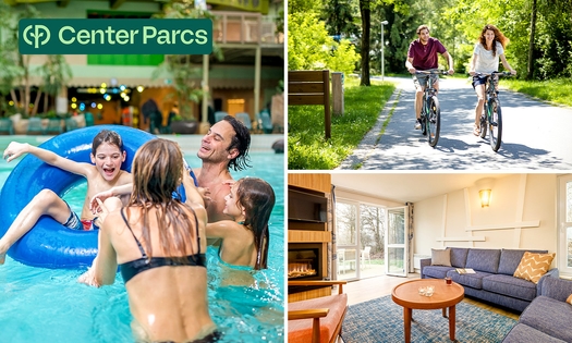 2, 3 oder 4 Übernachtungen für 4 bis 8 Personen bei Center Parcs