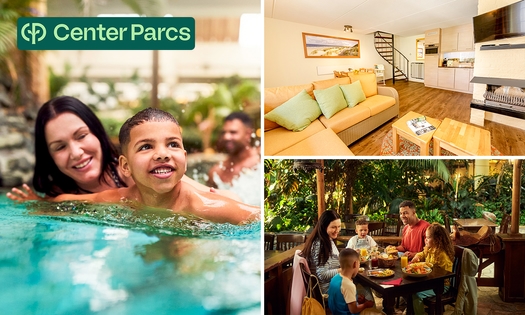 Weekend of midweek weg voor 4 tot 6 personen bij Center Parcs Mystery Park in Nederland