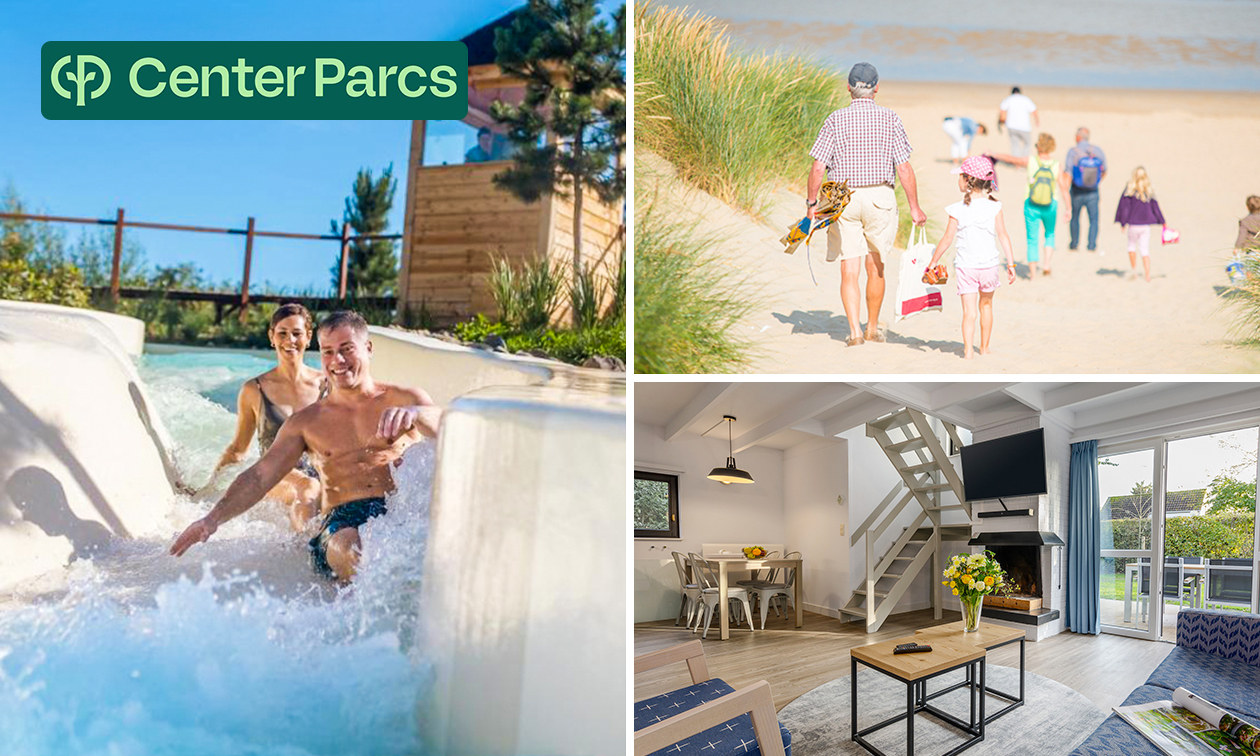 3, 4 oder 7 Übernachtungen für 5 oder 6 im Center Parcs 3, 4 oder 7 Übernachtungen für 5 oder 6 im Center Parcs