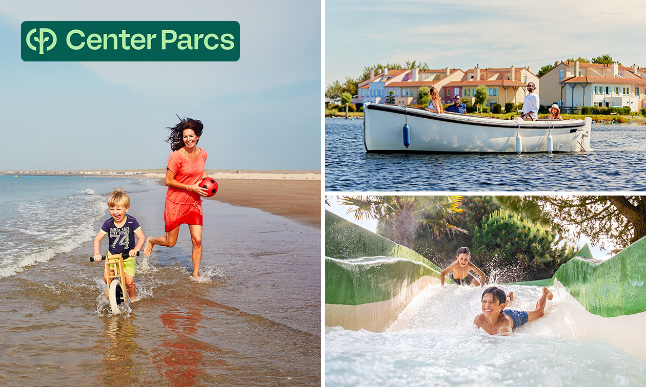 3, 4 ou 7 nuits pour 6 personnes au Center Parcs