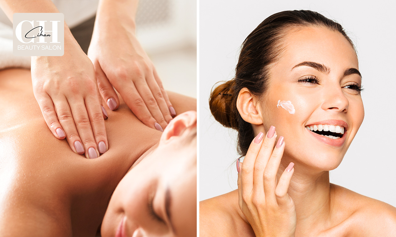 Wenkbrauwen epileren + evt. wimpers verven of gezichtsbehandeling (30 min) of massage (35 min)