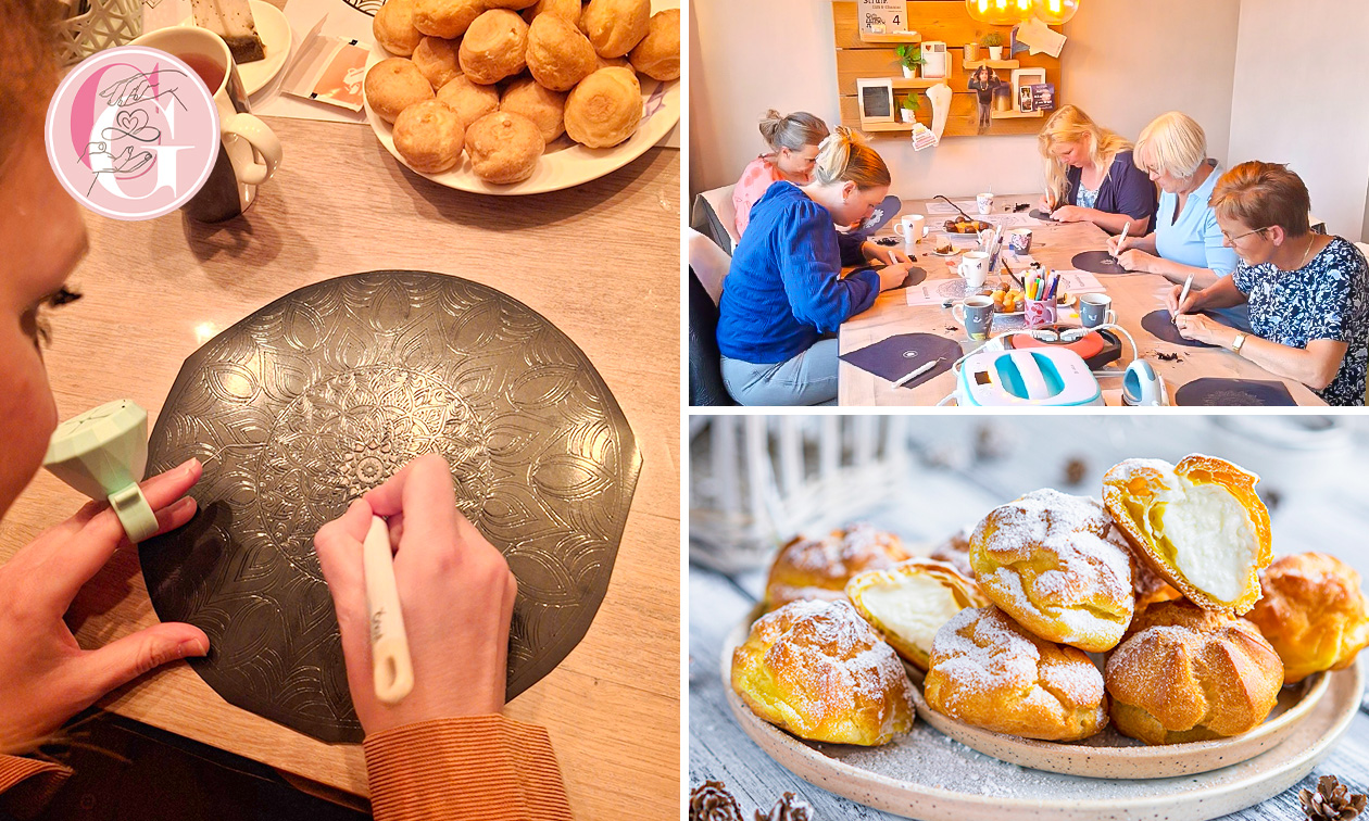 Workshop mandala maken op katoenen tas (2,5 uur) + koffie/thee + lekkernij