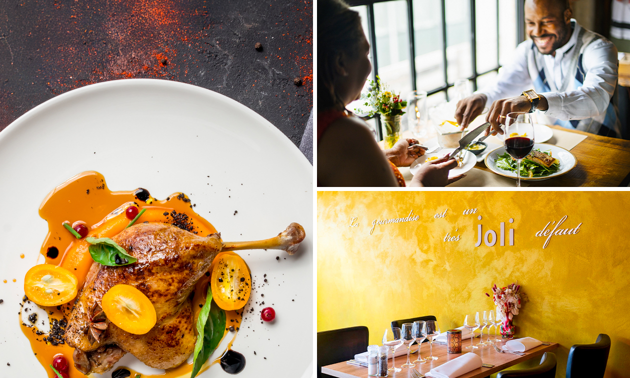 Menu en 2 services à la carte + café au coeur des Ardennes