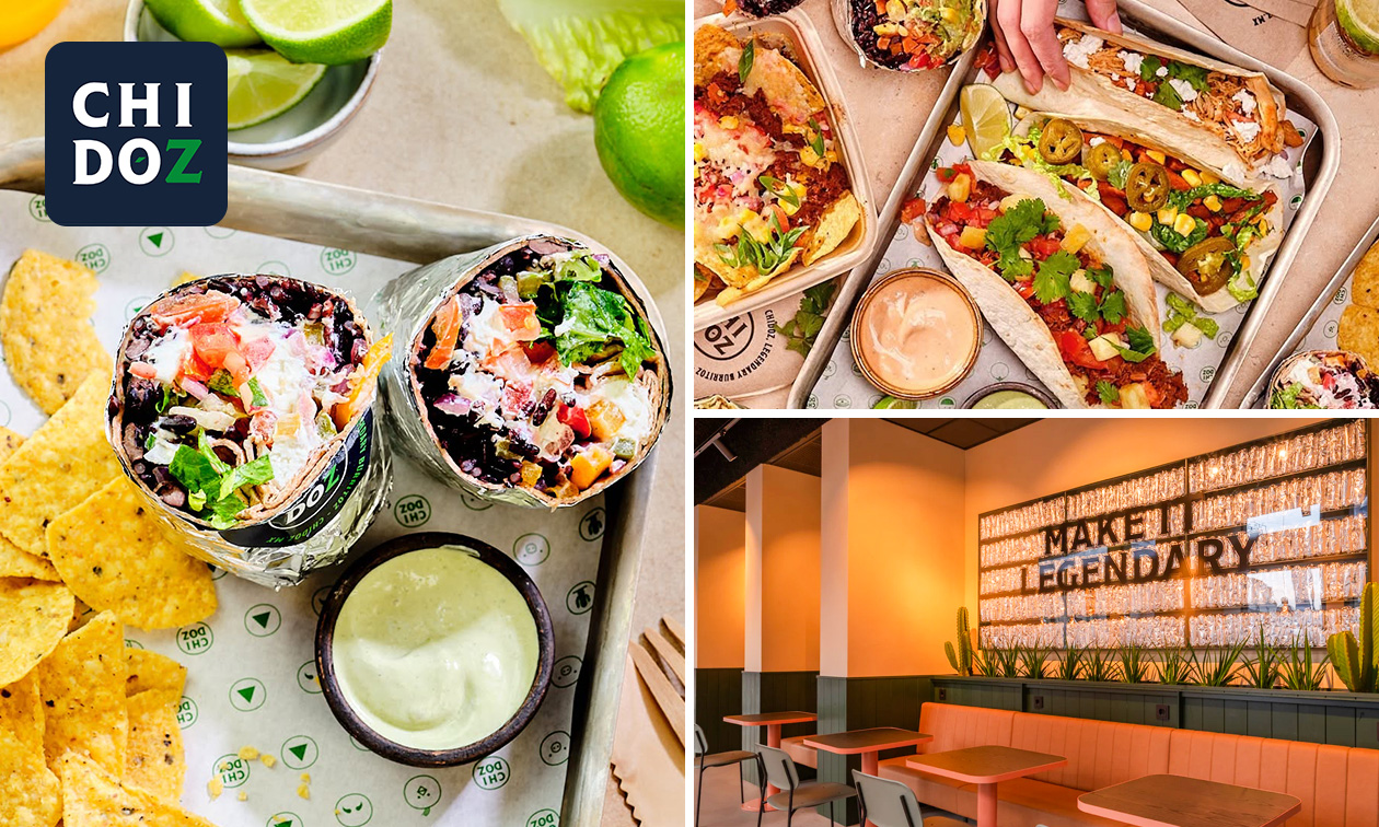 Burrito + drankje bij Chidóz in hartje Breda