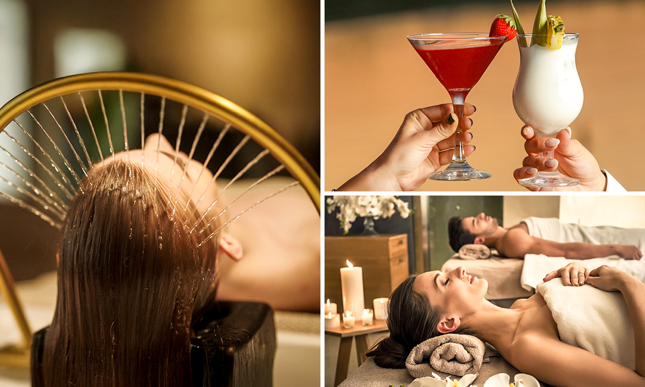 Headspa en duo (60 min) + 2 cocktails de bienvenue près de Mons