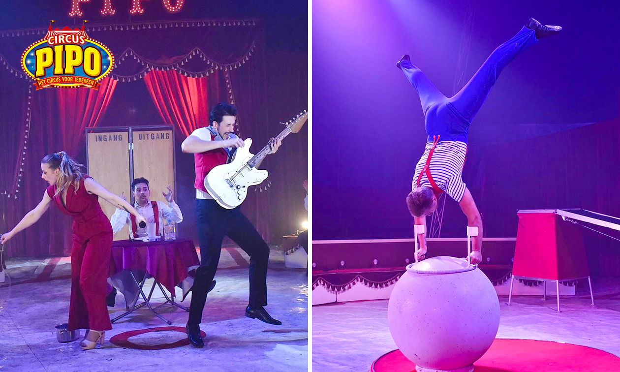 Tribunekaartje voor Circus Pipo