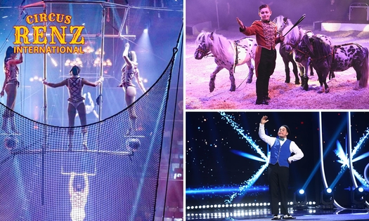 Voorstelling Circus Renz International in Huizen of Rhenen