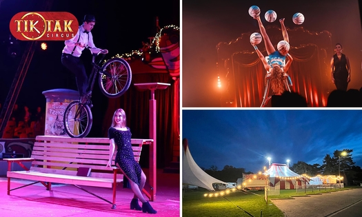 Entrée pour le nouveau show du Cirque Tik Tak
