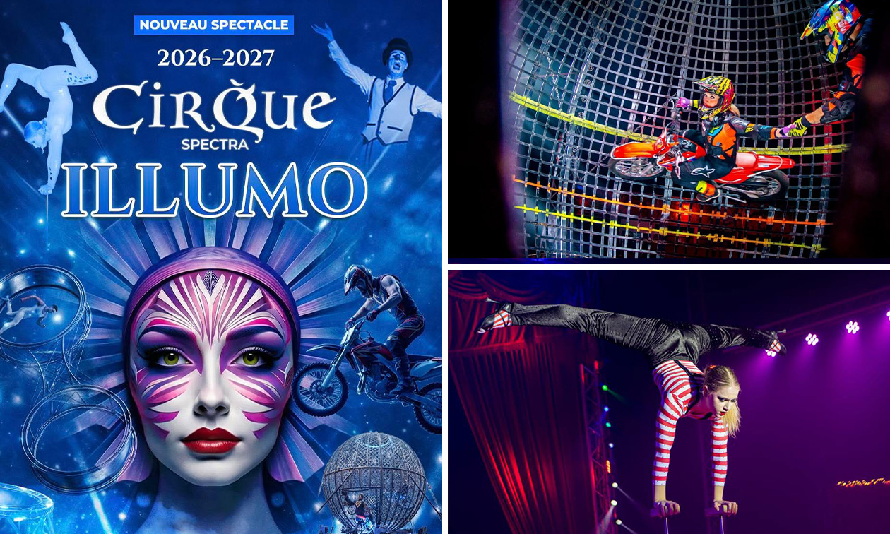 Entrée pour le show Illumo du Cirque Spectra