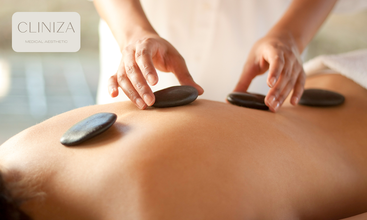 Ontspannings- of hotstonemassage (60 min) Ontspannings- of hotstonemassage (60 min)