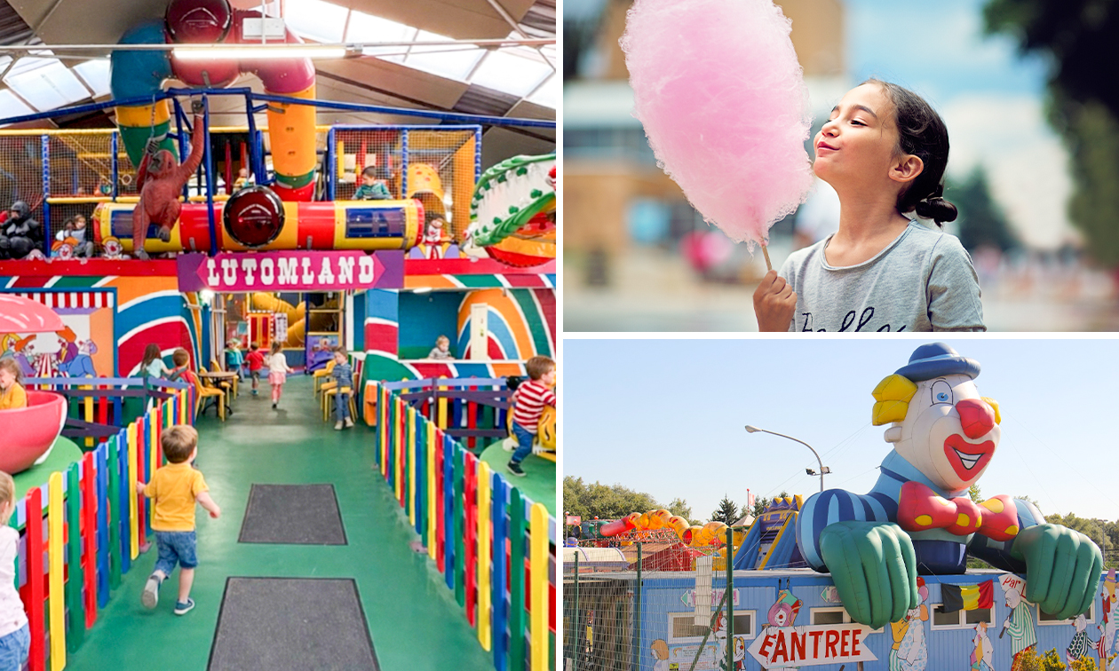 Entrée aire de jeux + glace ou barbe à papa ou pop-corn + chaussettes antidérapantes