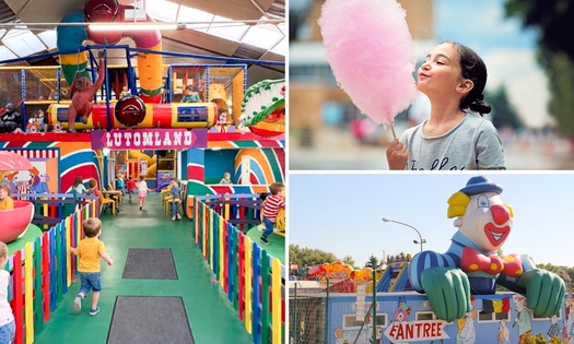 Entrée aire de jeux + glace ou barbe à papa ou pop-corn + chaussettes antidérapantes