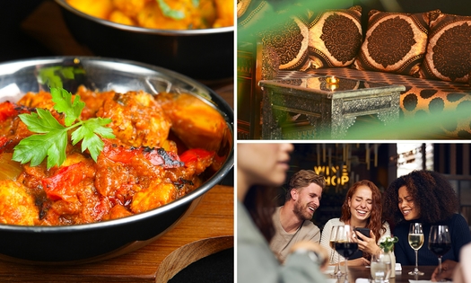 Menu oriental en 2 ou 3 services à la carte + thé à la menthe au Couscous Gourmand