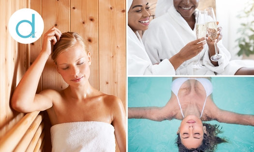 Complete wellnessdag + glas bubbels