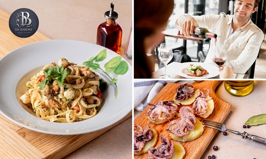 Italiaanse 2- of 3-gangen keuzelunch