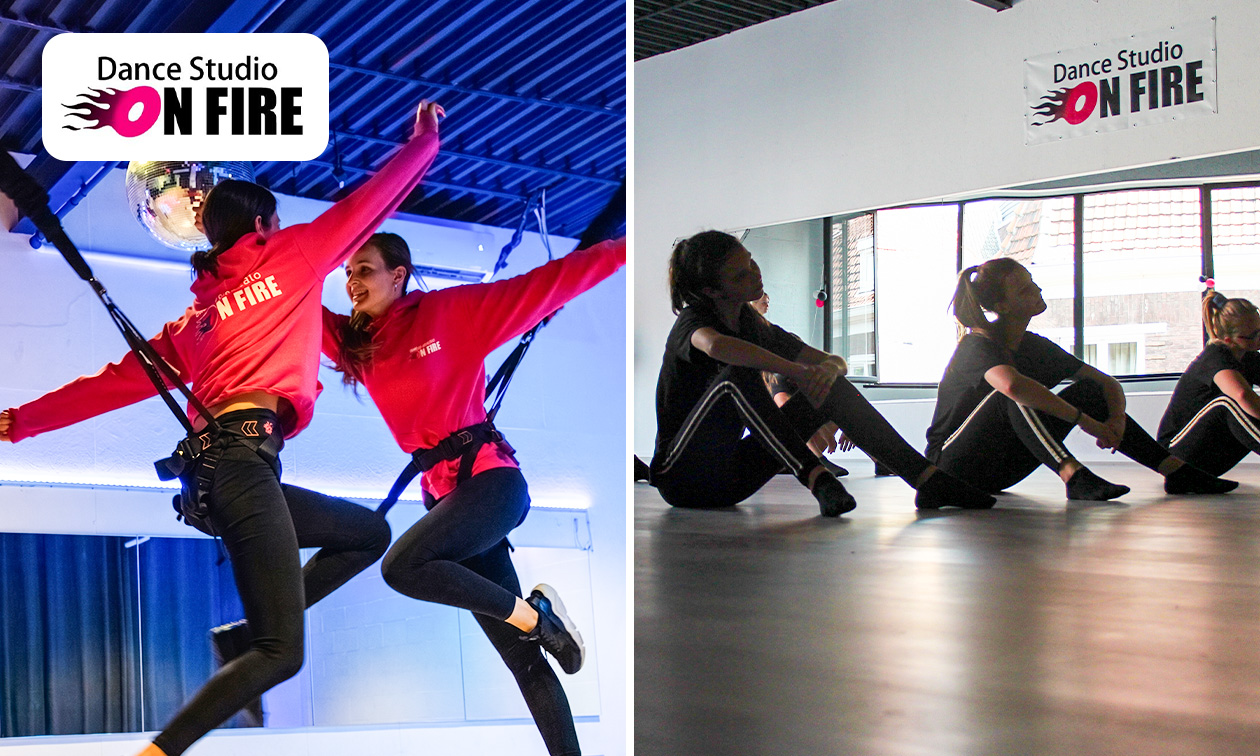 Bungee Super Fly Workshop of 1 maand onbeperkt dansen bij Dance Studio On Fire