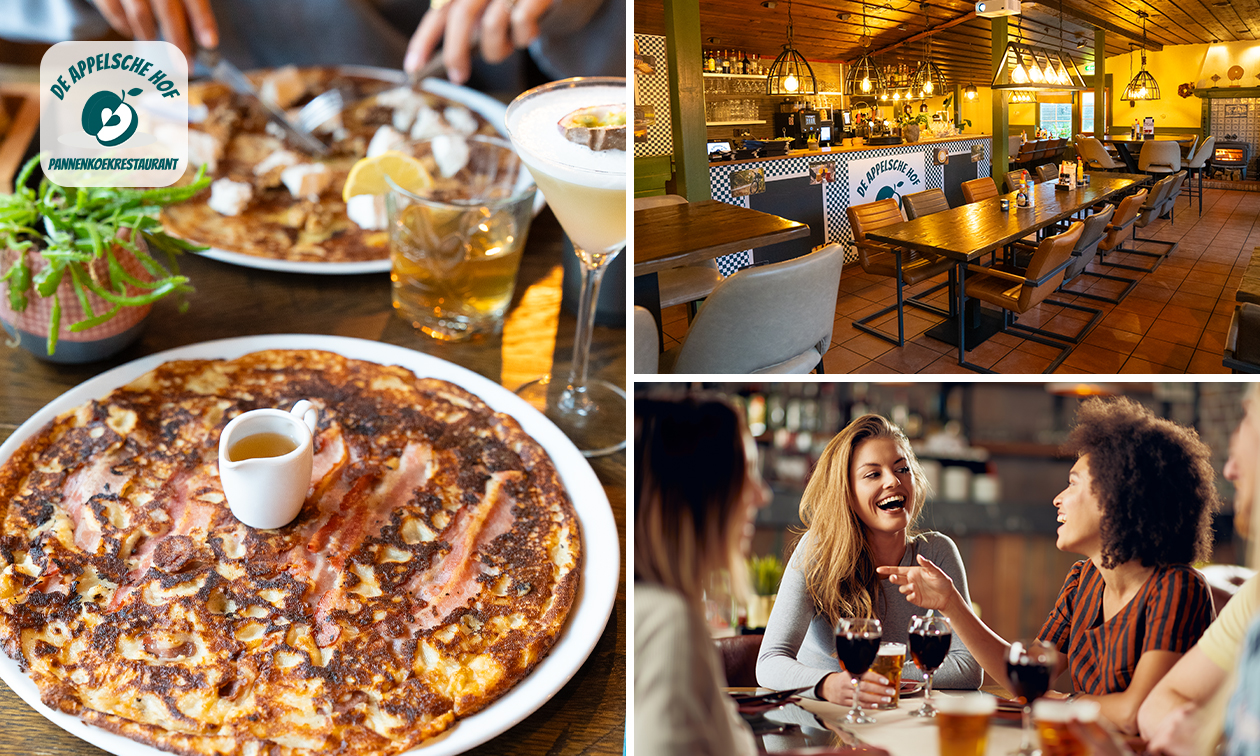 3-gangen keuzediner en/of pubquiz bij De Appelsche Hof