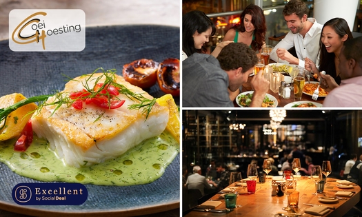 4-gangen shared dining-diner bij De Goei Goesting