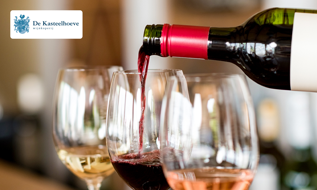 Wijnproeverij bij De Kasteelhoeve